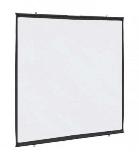 vidaXL Projection Screen Wall-Hanging 67 Inch 1:1 — Size: 67'' (1:1)