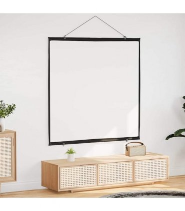 vidaXL Projection Screen Wall-Hanging 67 Inch 1:1 — Size: 67'' (1:1)