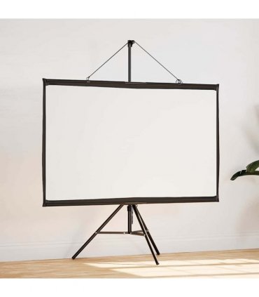 vidaXL Projection Screen with Tripod 50 Inch 16:9 — Size: 50'' (16:9)