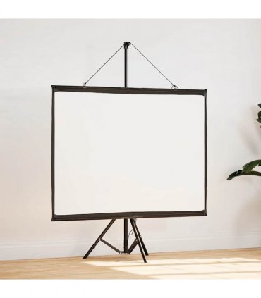 vidaXL Projection Screen with Tripod 50 Inch 4:3 — Size: 50'' (4:3)