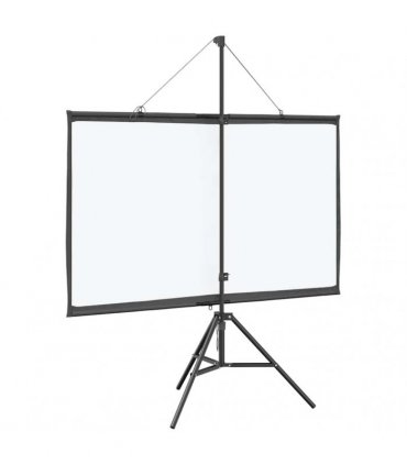 vidaXL Projection Screen with Tripod 72 Inch 16:9 — Size: 72'' (16:9)
