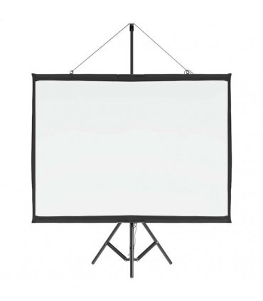 vidaXL Projection Screen with Tripod 72 Inch 4:3 — Size: 72'' (4:3)