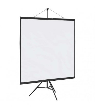 vidaXL Projection Screen with Tripod 67 Inch 1:1 — Size: 67'' (1:1)