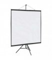 vidaXL Projection Screen with Tripod 67 Inch 1:1 — Size: 67'' (1:1)