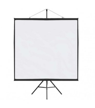 vidaXL Projection Screen with Tripod 67 Inch 1:1 — Size: 67'' (1:1)