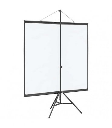 vidaXL Projection Screen with Tripod 67 Inch 1:1 — Size: 67'' (1:1)
