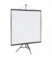 vidaXL Projection Screen with Tripod 81 Inch 1:1 — Size: 81'' (1:1)