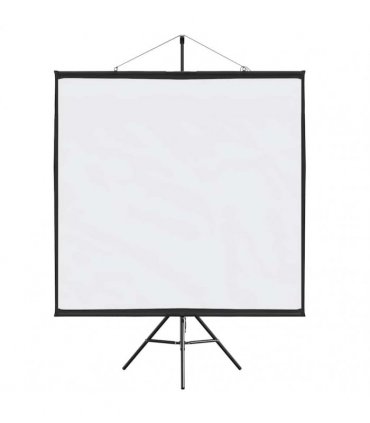 vidaXL Projection Screen with Tripod 81 Inch 1:1 — Size: 81'' (1:1)