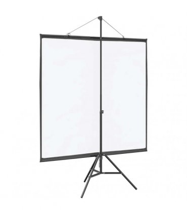 vidaXL Projection Screen with Tripod 81 Inch 1:1 — Size: 81'' (1:1)
