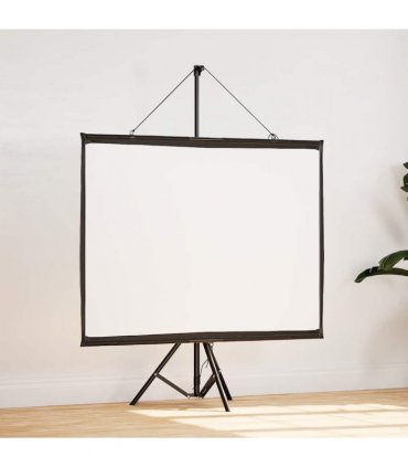 vidaXL Projection Screen with Tripod 60 Inch 4:3 — Size: 60'' (4:3)