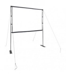 vidaXL Projection Screen with Stands 90 Inch 4:3 — Size: 90'' (4:3)