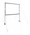 vidaXL Projection Screen with Stands 90 Inch 4:3 — Size: 90'' (4:3)