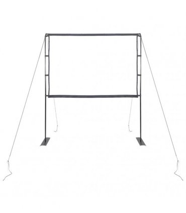 vidaXL Projection Screen with Stands 90 Inch 4:3 — Size: 90'' (4:3)