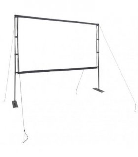 vidaXL Projection Screen with Stands 120 Inch 16:9 — Size: 120'' (16:9)