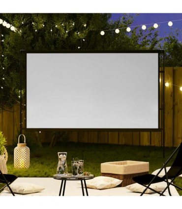 vidaXL Projection Screen with Stands 120 Inch 16:9 — Size: 120'' (16:9)