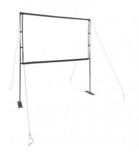 vidaXL Projection Screen with Stands 84 Inch 16:9 — Size: 84'' (16:9)