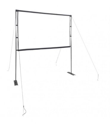 vidaXL Projection Screen with Stands 84 Inch 16:9 — Size: 84'' (16:9)
