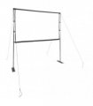 vidaXL Projection Screen with Stands 84 Inch 16:9 — Size: 84'' (16:9)