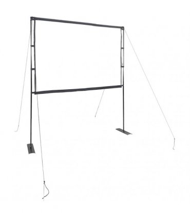 vidaXL Projection Screen with Stands 84 Inch 4:3 — Size: 84'' (4:3)