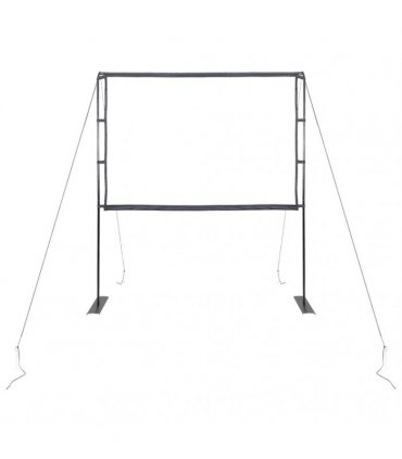 vidaXL Projection Screen with Stands 84 Inch 4:3 — Size: 84'' (4:3)