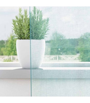 vidaXL Voile Curtains with Loops 2 pcs Turquoise 140x225 cm — Size: 140 x 225 cm