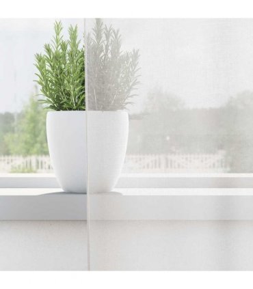 vidaXL Voile Curtains with Grommets 2 pcs White — Size: 140 x 300 cm