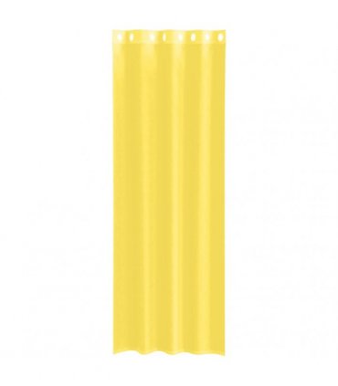 vidaXL Voile Curtains with Grommets 2 pcs Yellow — Size: 140 x 300 cm