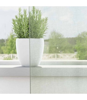 vidaXL Voile Curtains with Loops 2 pcs Light Grey 140x175 cm — Size: 140 x 175 cm