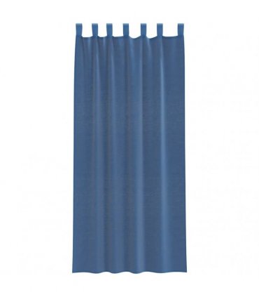 vidaXL Voile Curtains with Loops 2 pcs Royal Blue 140x225 cm — Size: 140 x 225 cm