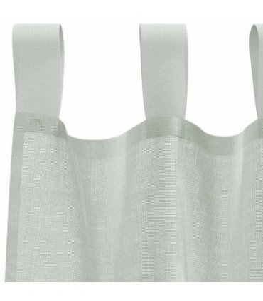 vidaXL Voile Curtains with Loops 2 pcs Light Grey 140x260 cm — Size: 140 x 260 cm