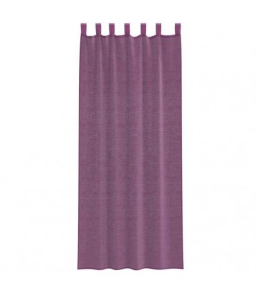 vidaXL Voile Curtains with Loops 2 pcs Purple 140x260 cm — Size: 140 x 260 cm