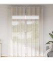vidaXL Voile Curtains with Grommets 2 pcs Cream 140x300 cm — Size: 140 x 300 cm