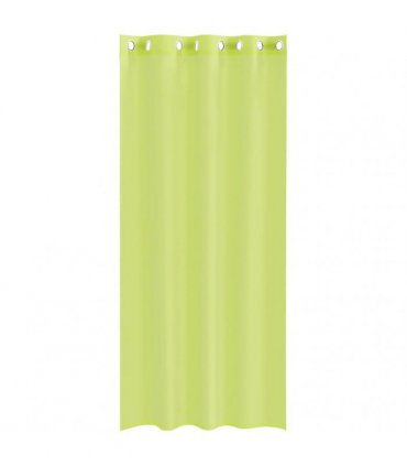 vidaXL Voile Curtains with Grommets 2 pcs Apple Green 140x245 cm — Size: 140 x 245 cm