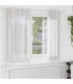 vidaXL Voile Curtains with Grommets 2 pcs White — Size: 140 x 175 cm
