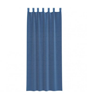 vidaXL Voile Curtains with Loops 2 pcs Royal Blue 140x260 cm — Size: 140 x 260 cm