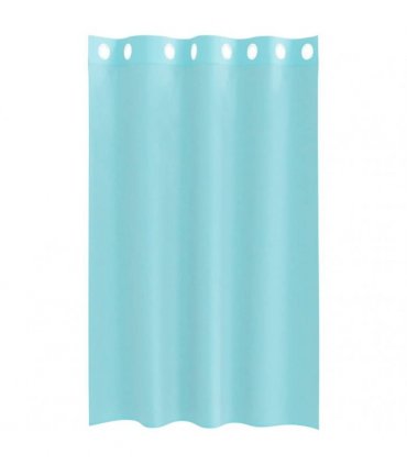 vidaXL Voile Curtains with Grommets 2 pcs Turquoise — Size: 140 x 175 cm