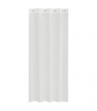 vidaXL Voile Curtains with Grommets 2 pcs White — Size: 140 x 225 cm
