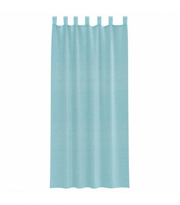 vidaXL Voile Curtains with Loops 2 pcs Turquoise 140x245 cm — Size: 140 x 245 cm