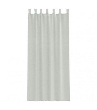 vidaXL Voile Curtains with Loops 2 pcs Light Grey 140x225 cm — Size: 140 x 225 cm