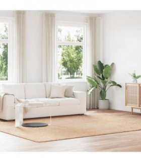 vidaXL Shaggy Rug High Pile NAVARRA Beige 240x340 cm Polyester — Size: 240 x 340 cm