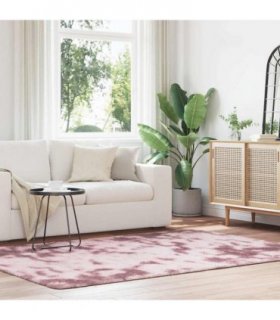 vidaXL Shaggy Rug High Pile NAVARRA Dusty Pink 160x230 cm Polyester — Size: 160 x 230 cm