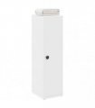 vidaXL Bathroom Cabinet with Roll Holder White 20.5x22x72 cm