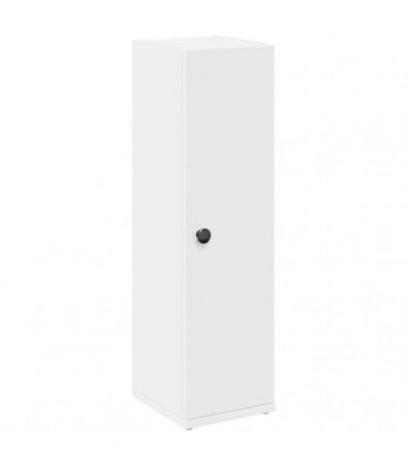 vidaXL Bathroom Cabinet with Roll Holder White 20.5x22x72 cm