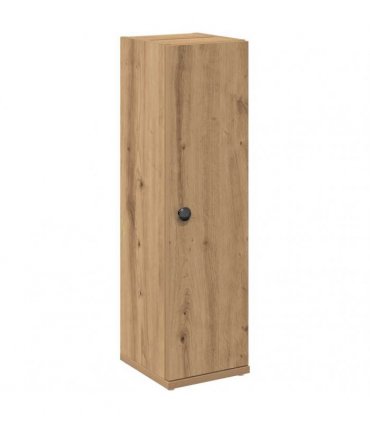 vidaXL Bathroom Cabinet with Roll Holder Artisan Oak 20.5x22x72 cm