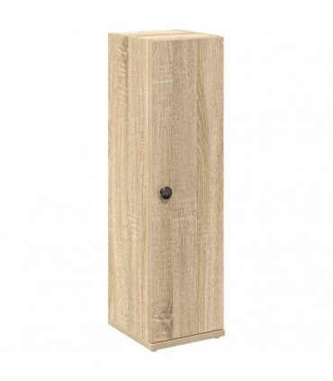 vidaXL Bathroom Cabinet with Roll Holder Sonoma Oak 20.5x22x72 cm