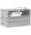 vidaXL Wall-mounted Bedside Cabinets 2 pcs Grey Sonoma 45x26x28.5 cm