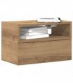 vidaXL Wall-mounted Bedside Cabinets 2 pcs Artisan Oak 45x26x28.5 cm