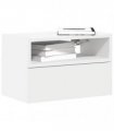 vidaXL Wall-mounted Bedside Cabinets 2 pcs White 45x26x28.5 cm