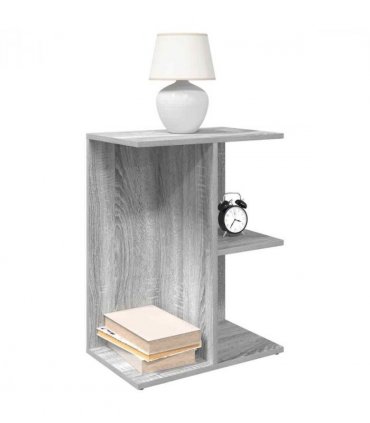 vidaXL Bedside Tables 2 pcs Grey Sonoma 46.5x29x61 cm Engineered Wood