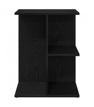 vidaXL Bedside Tables 2 pcs Black Oak 46.5x29x61 cm Engineered Wood